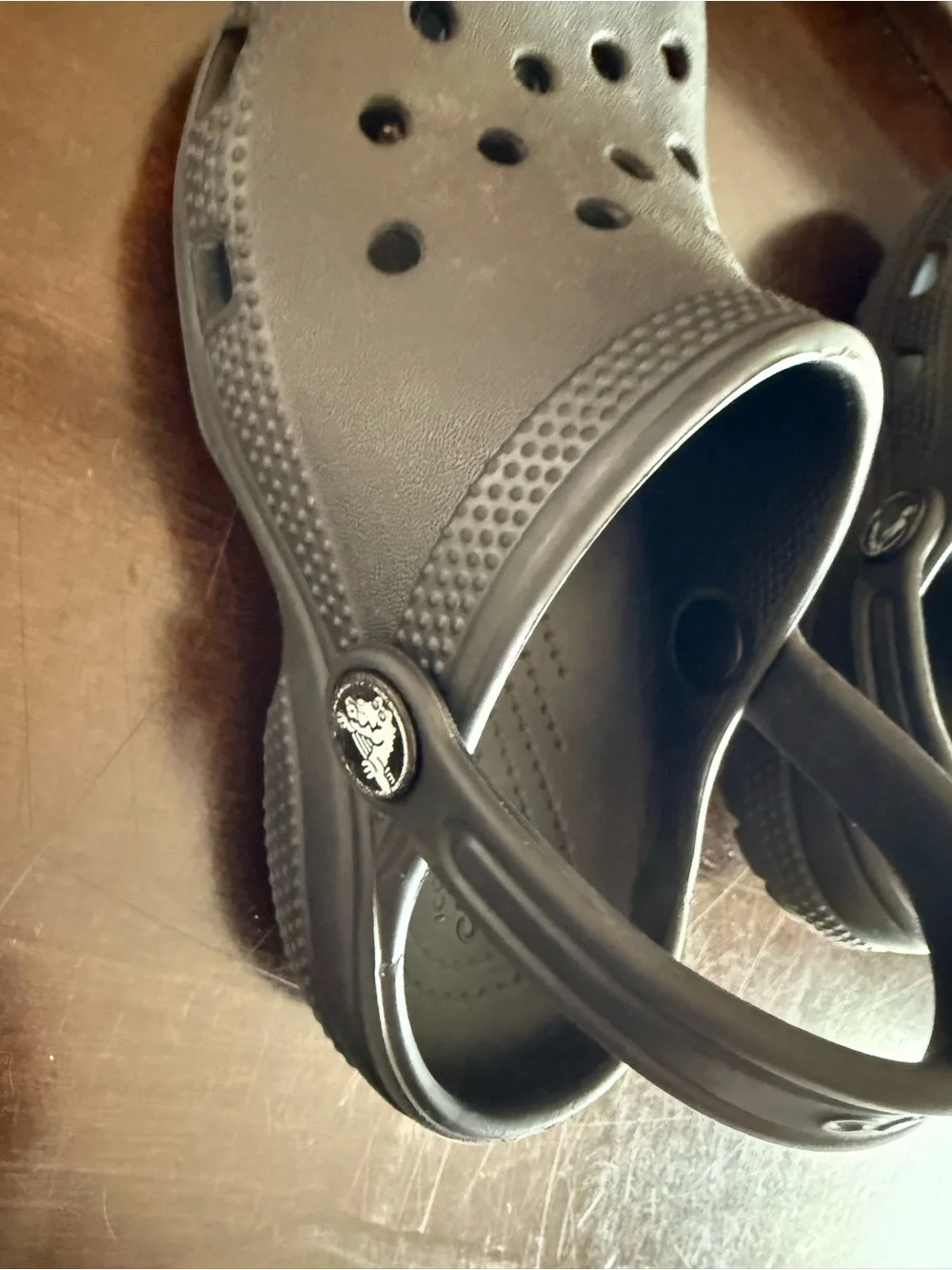 Kids Classic Crocs - Black - Size 11